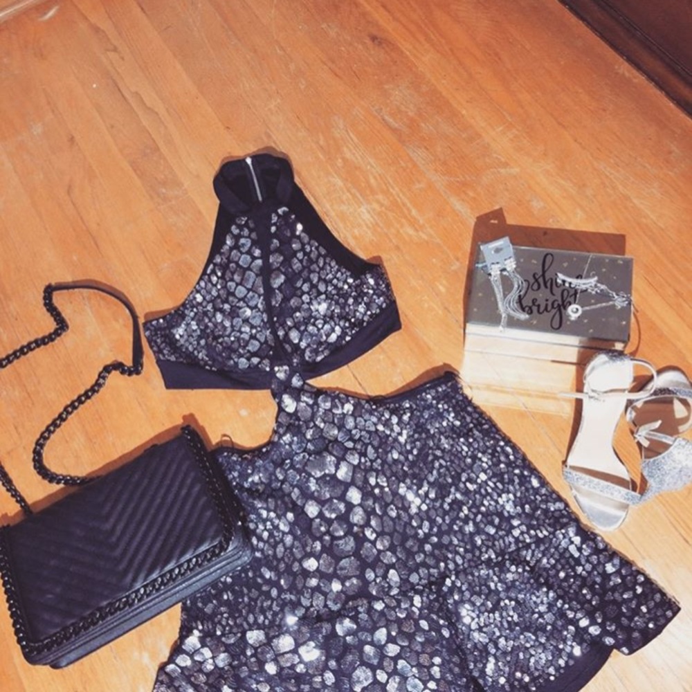 Express embellished dress brand new